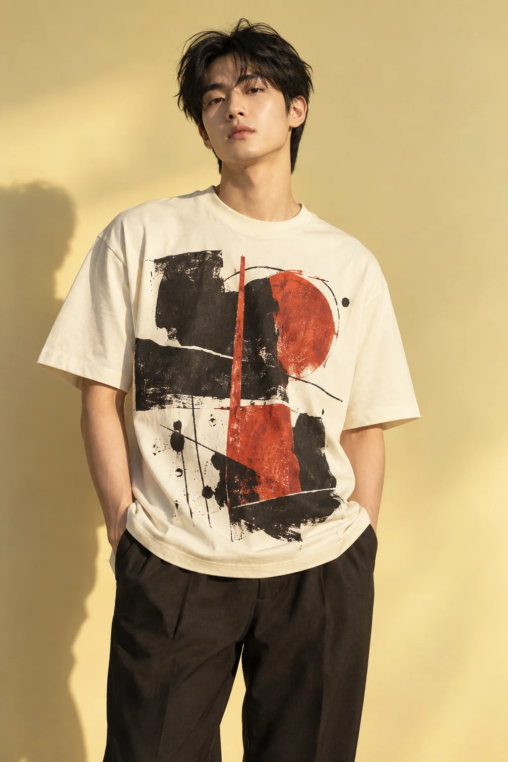 Off Script T-shirt AI 設計示意